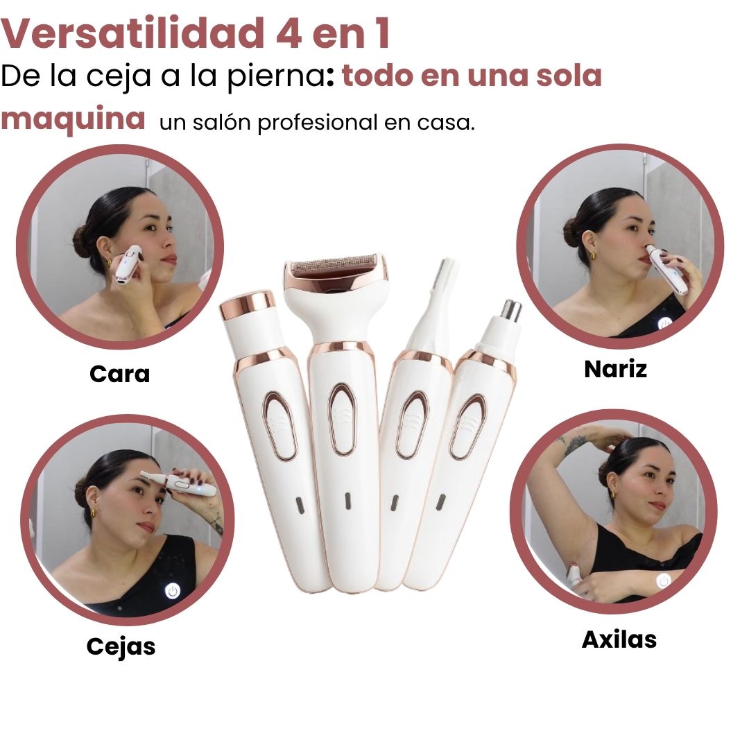 Suavidad instantánea, sin dolor y sin salón.