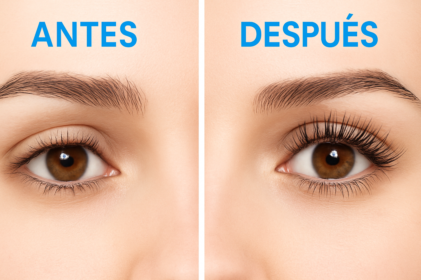 Mejora el aspecto de tus pestañas de manera natural.