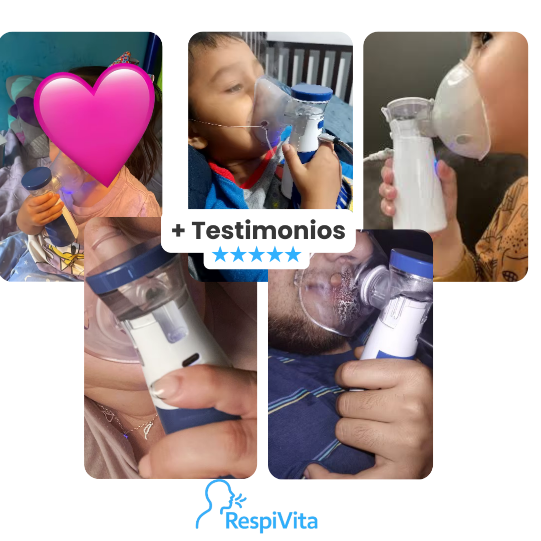 Nebulizador Portátil Niños Adultos