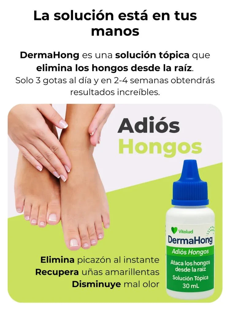 Elimina los hongos desde la raíz y recupera la salud, la confianza y la libertad de mostrar tus pies.
