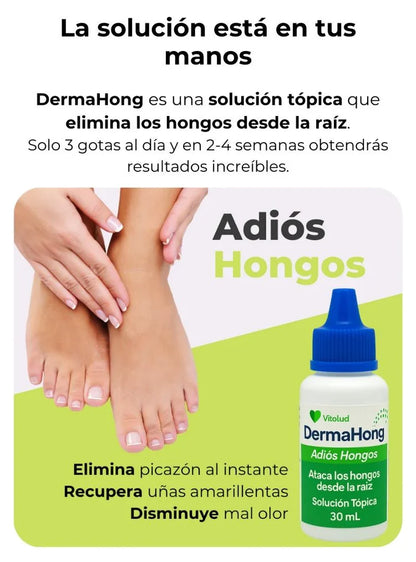 Elimina los hongos desde la raíz y recupera la salud, la confianza y la libertad de mostrar tus pies.