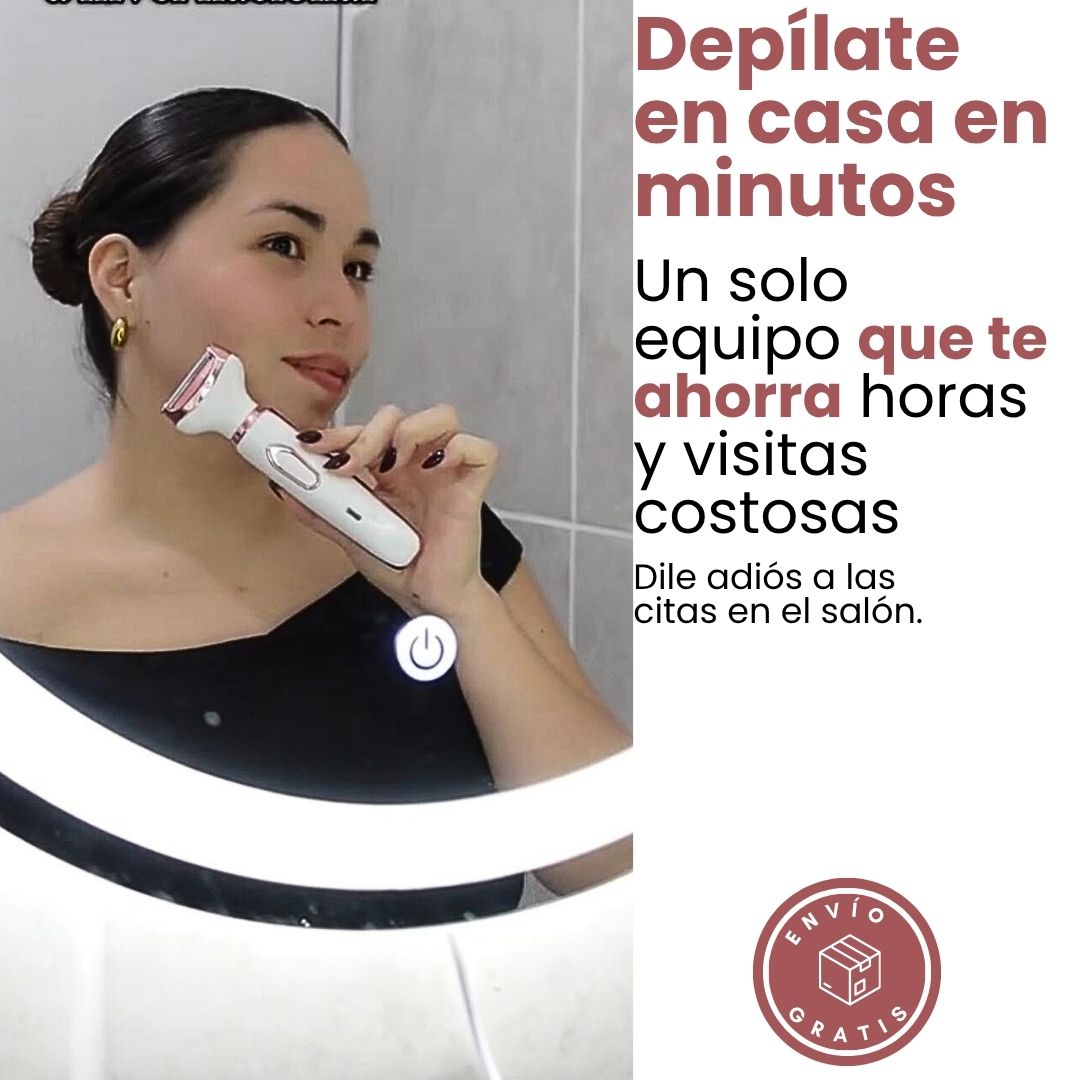 Suavidad instantánea, sin dolor y sin salón.