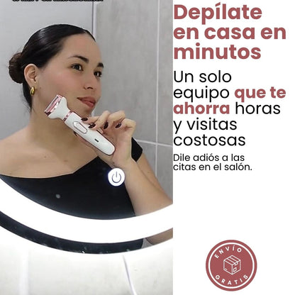 Suavidad instantánea, sin dolor y sin salón.