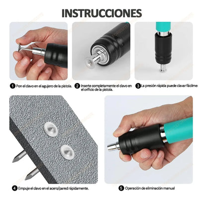 Clava en segundos, sin esfuerzo y con precisión profesional desde casa.