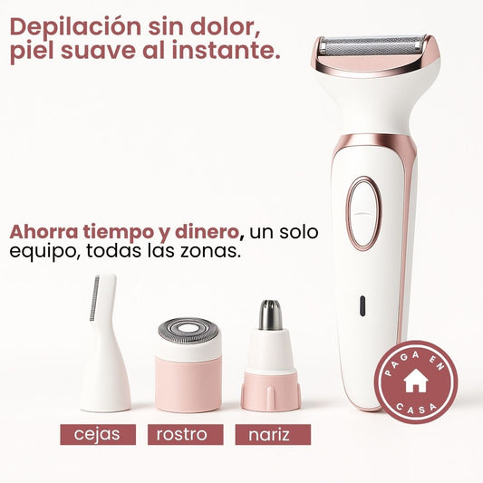 Suavidad instantánea, sin dolor y sin salón.