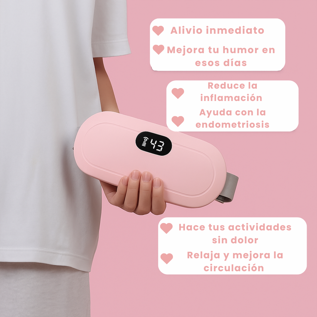 Alivio inmediato, seguro y natural del dolor menstrual.