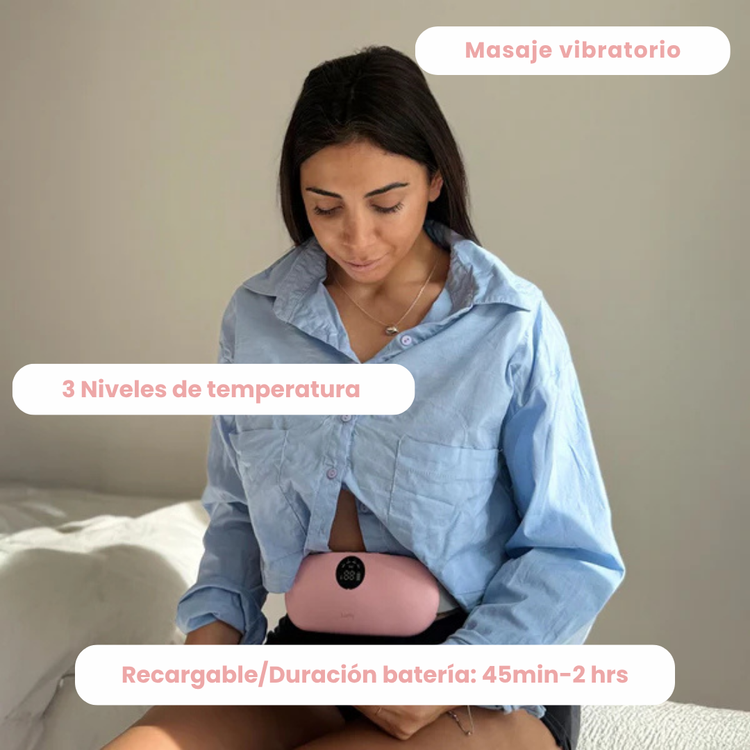 Alivio inmediato, seguro y natural del dolor menstrual.